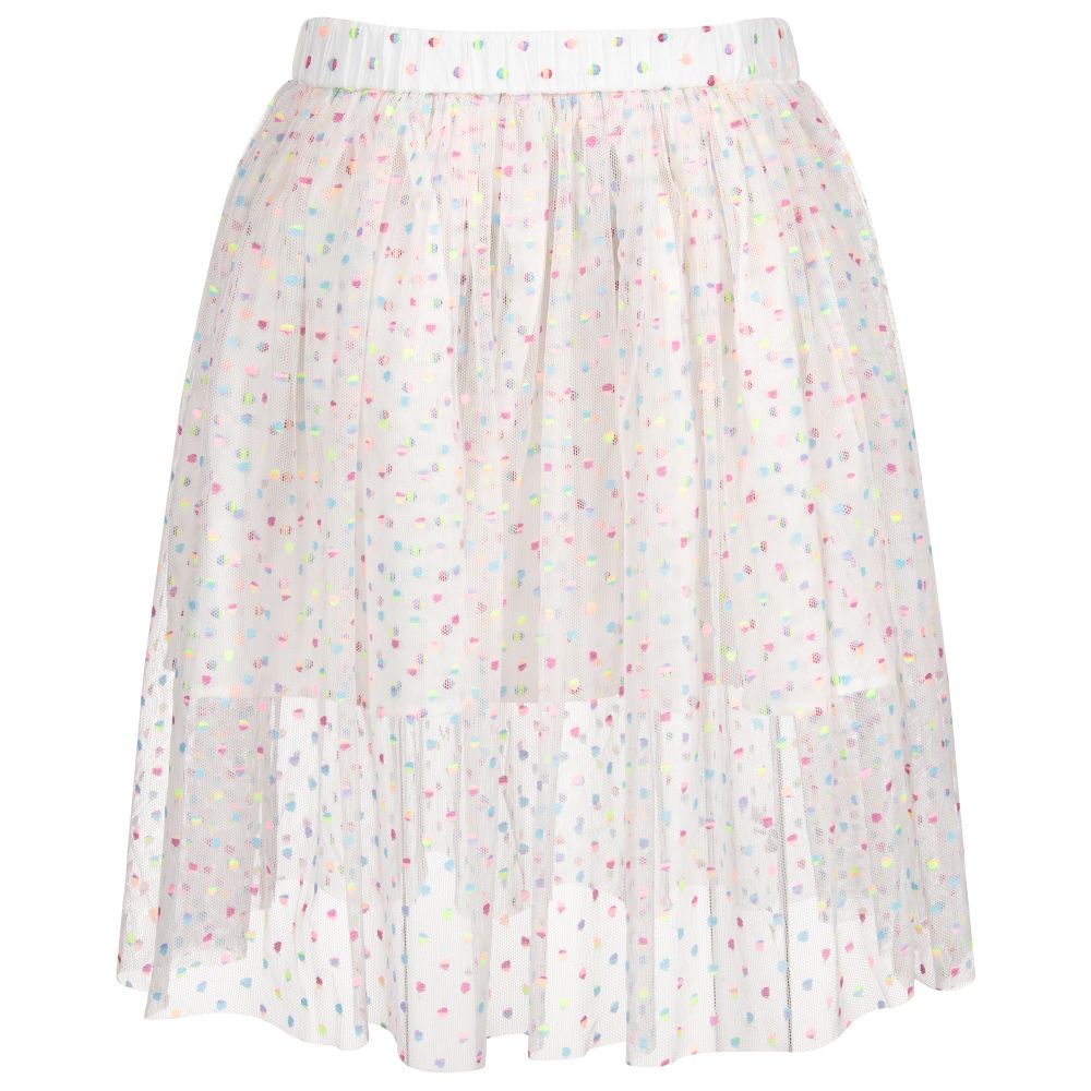 Stella McCartney Kids-Teen White Tulle Skirt | Childrensalon Outlet