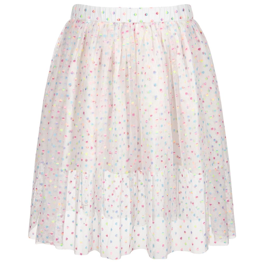 Stella McCartney Kids-Teen White Tulle Skirt | Childrensalon Outlet