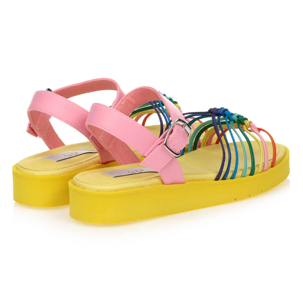激安ブランド Yellow Teen - Kids McCartney Stella & Sandals Pink 靴