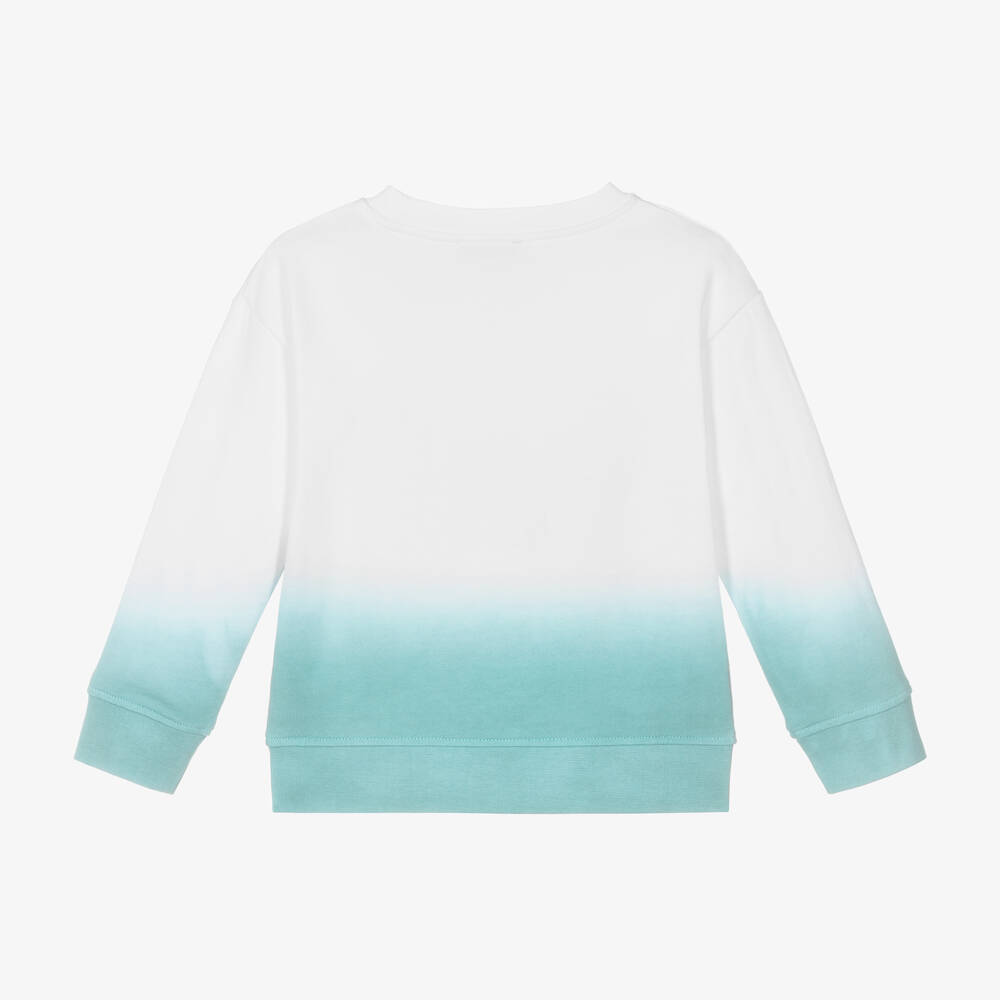 Cotton white sweatshirt sales