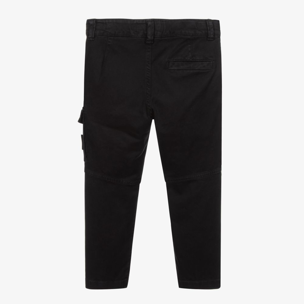 Stone island on sale cargo logo pants