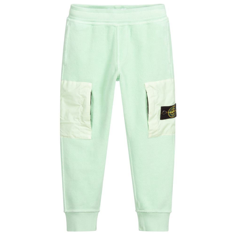 Stone island hotsell joggers green
