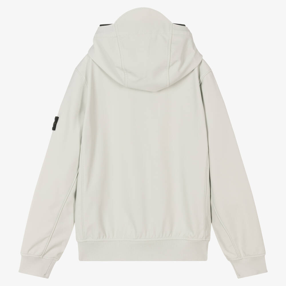 Boys stone island clearance soft shell jacket