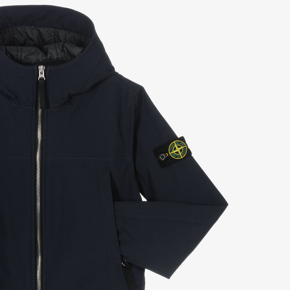 Stone island dark blue jacket outlet