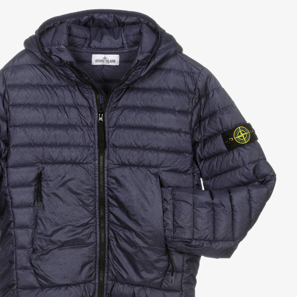 Stone island outlet puffer jacket junior