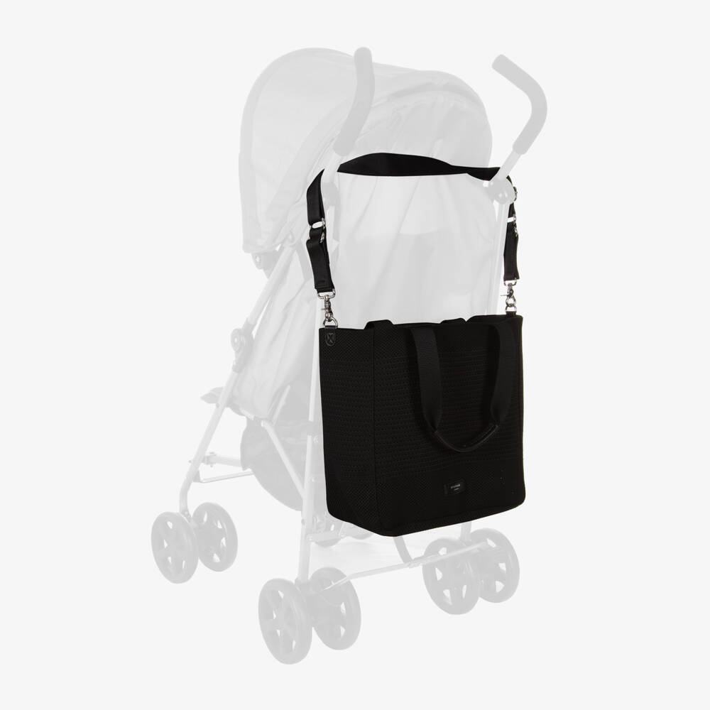 Storksak-Black 2-in-1 Thea Changing Bag (34cm) | Childrensalon Outlet