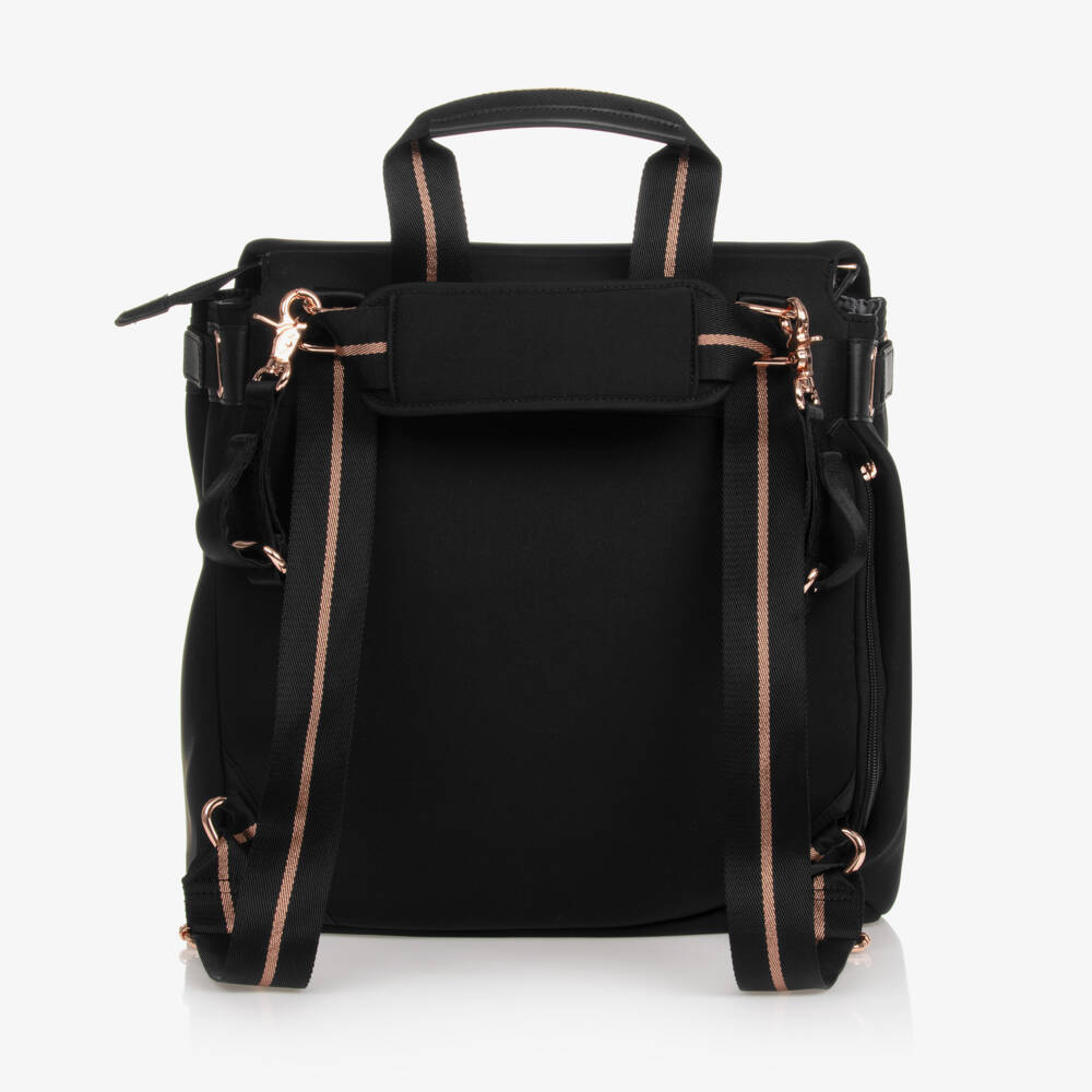 Storksak-Black St James Scuba Changing Bag (37cm) | Childrensalon Outlet