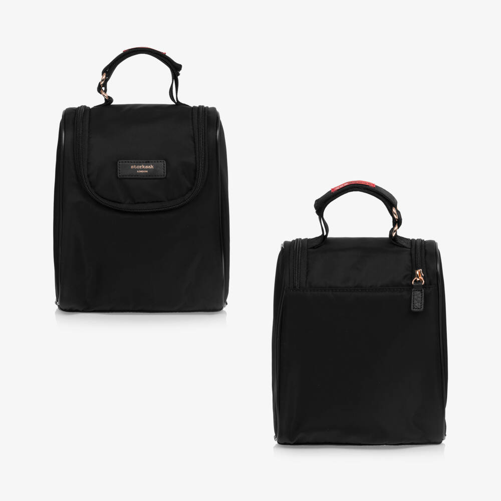 Storksak-Black St James Scuba Changing Bag (37cm) | Childrensalon Outlet