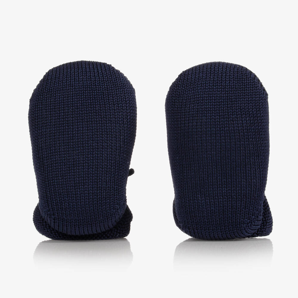 Story Loris-بوت قطن محبوك لون كحلي للأطفال | Childrensalon Outlet