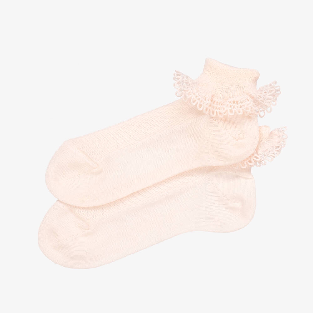 Story Loris-جوارب قطن لون زهري فاتح للبنات | Childrensalon Outlet