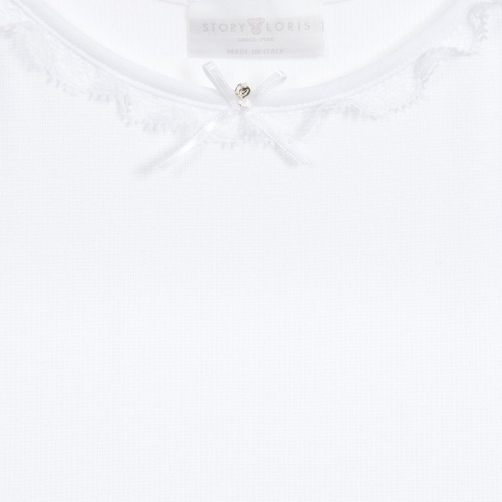 Story Loris-Girls Luxury White Nightdress | Childrensalon Outlet