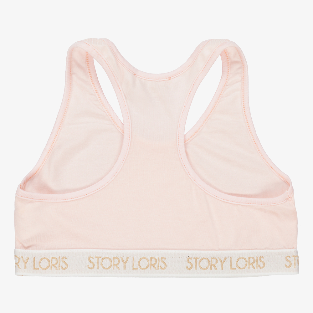 Story Loris-توب صدرية مودال جيرسي لون زهري للبنات | Childrensalon Outlet