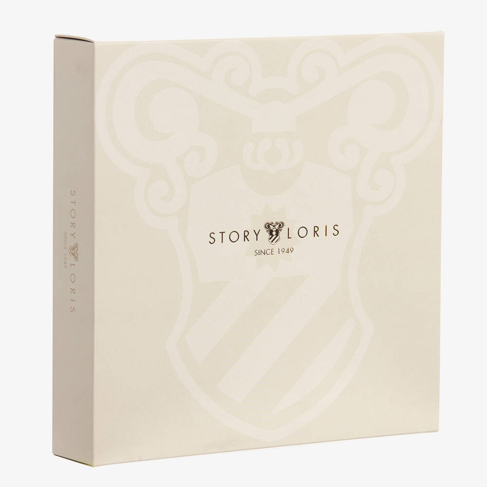 Story Loris-Girls Soft Ivory & Pink Nightwear | Childrensalon Outlet