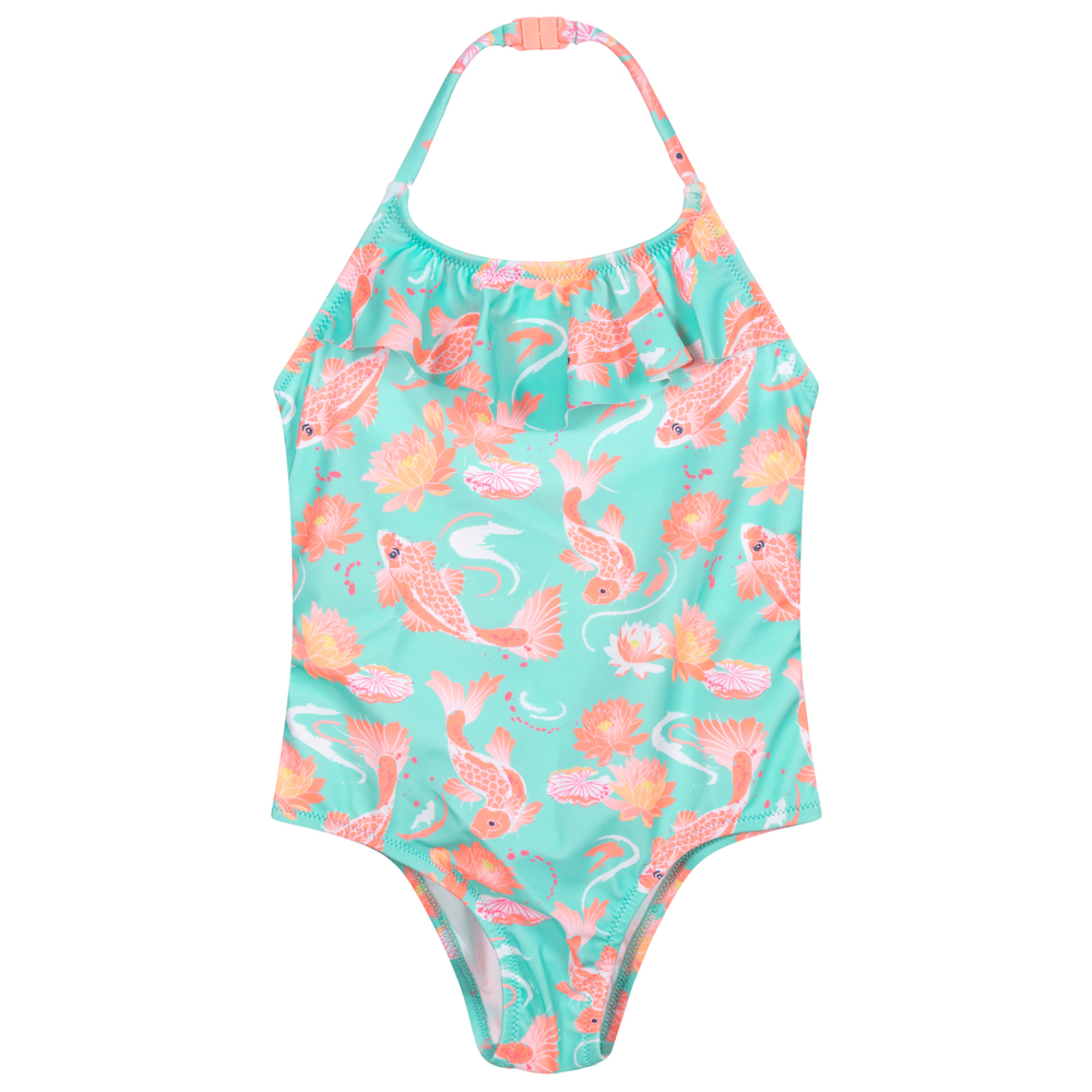 Sunuva - Aqua Green Swimsuit (UPF50+) | Childrensalon