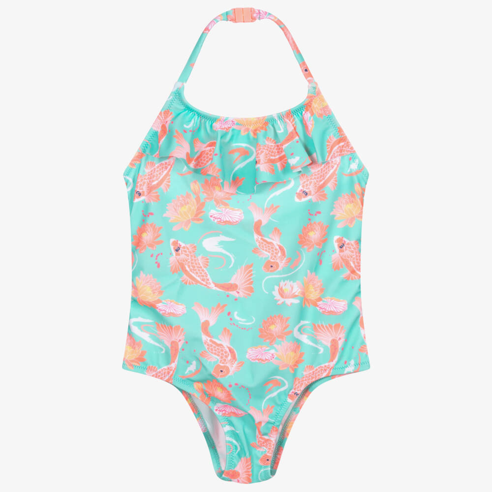 Sunuva-Aqua Green Swimsuit (UPF50+) | Childrensalon Outlet