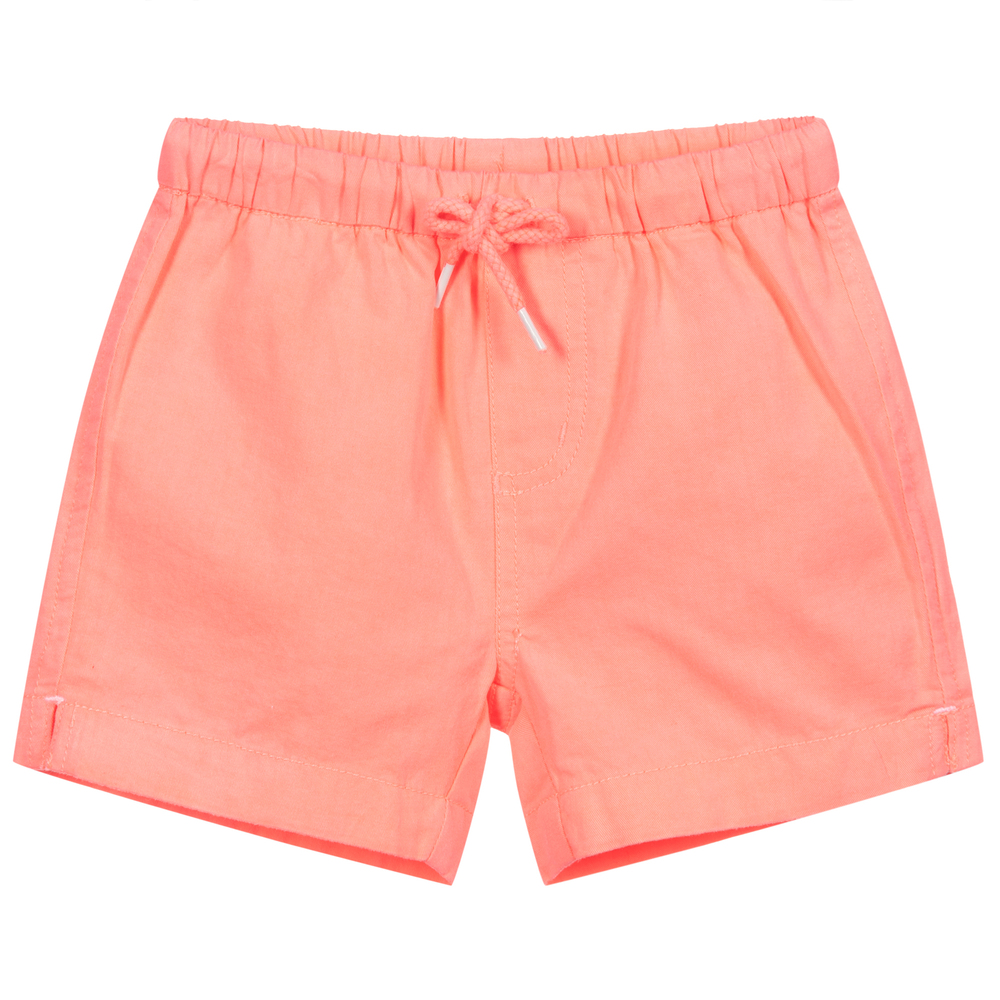 Sunuva - Baby Boys Pink Cotton Shorts | Childrensalon
