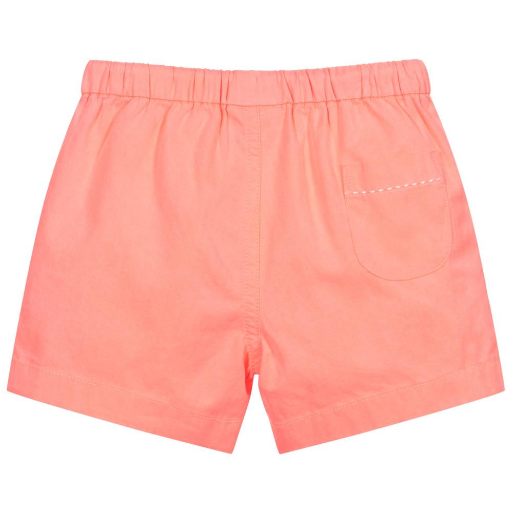 Sunuva-Baby Boys Pink Cotton Shorts | Childrensalon Outlet