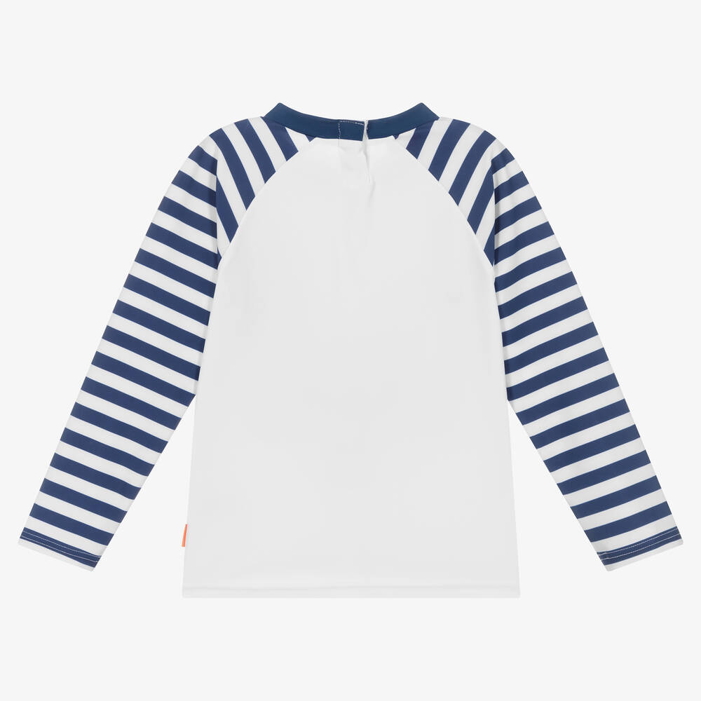 Sunuva-توب سباحة لون أزرق وأبيض للمواليد | Childrensalon Outlet