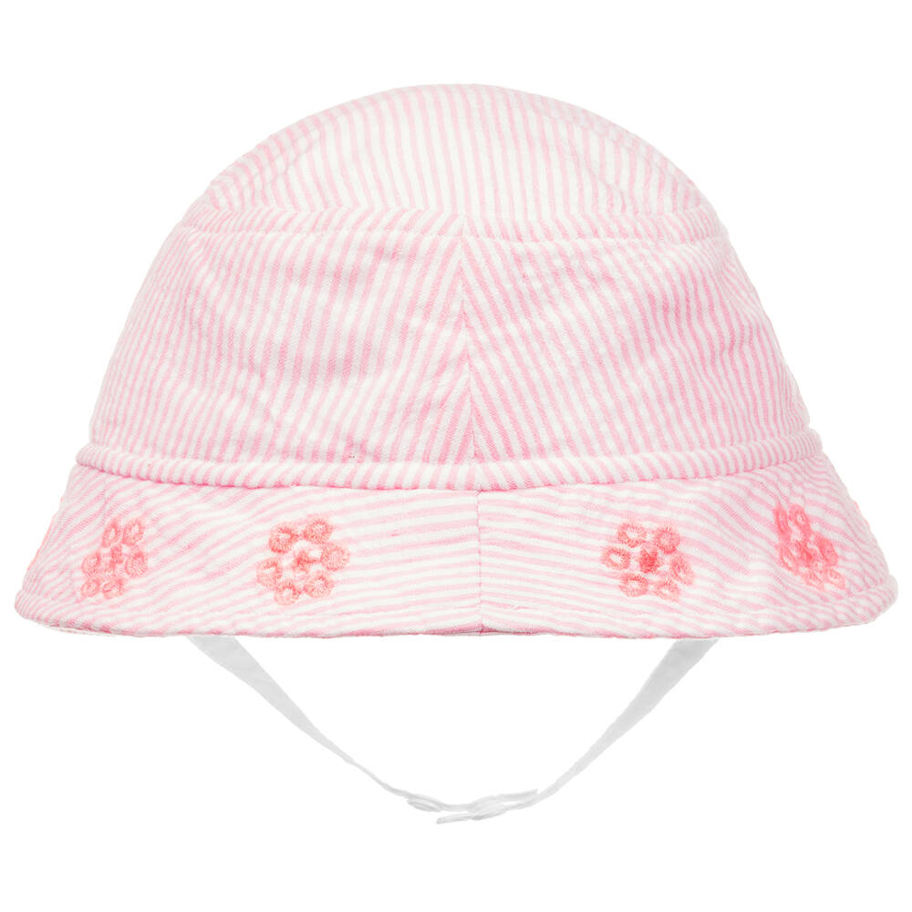 Sunuva-Baby Girls Cotton Sun Hat | Childrensalon Outlet