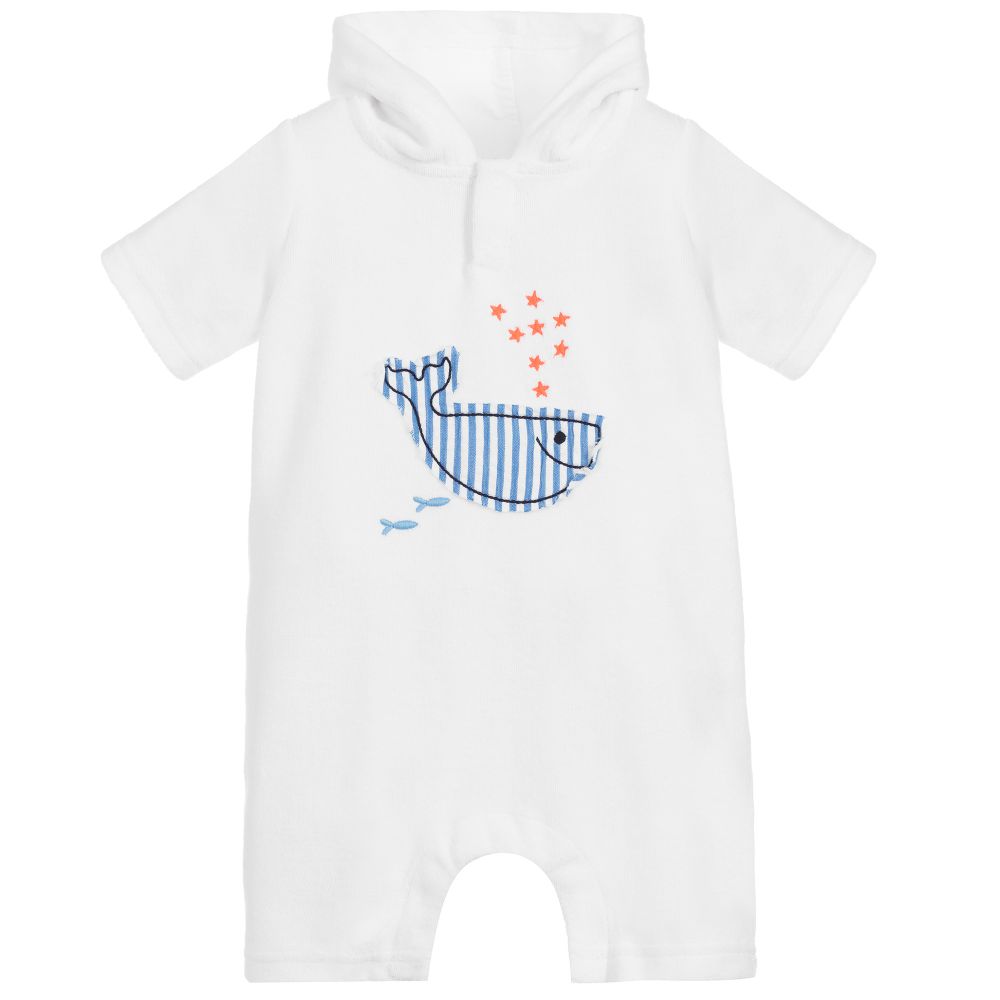 Sunuva - Baby White Shortie (UPF50+) | Childrensalon