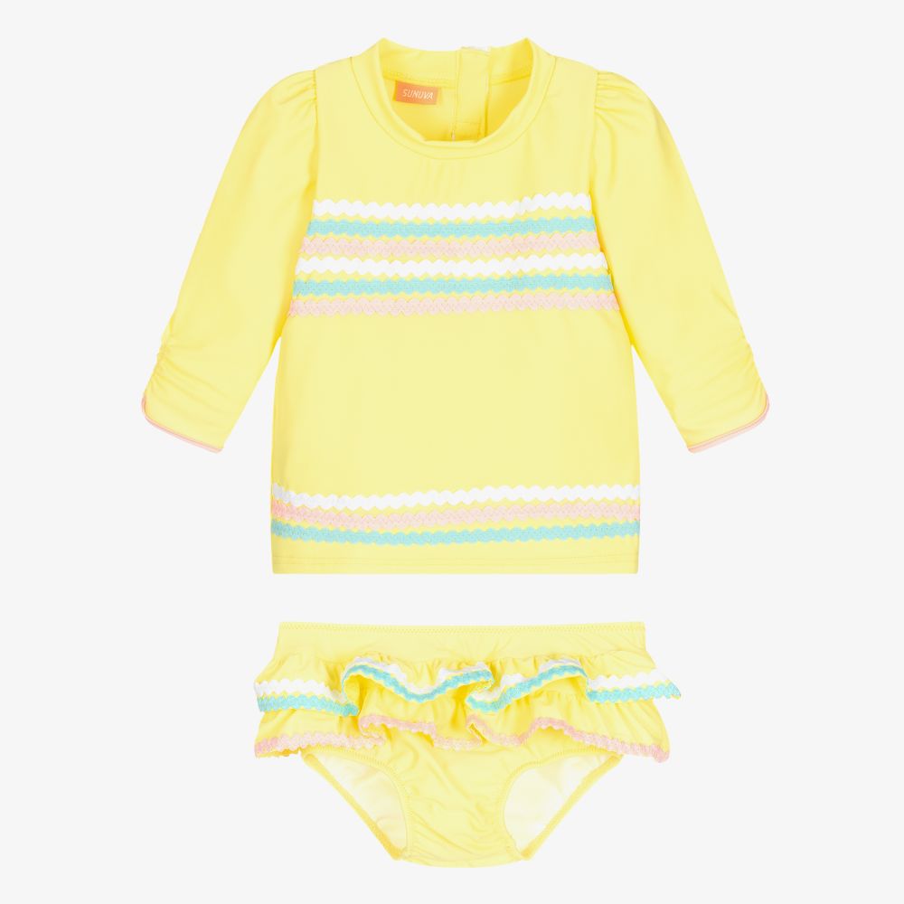 Sunuva - Gelbe UV-Schutzkleidung für Babys | Childrensalon