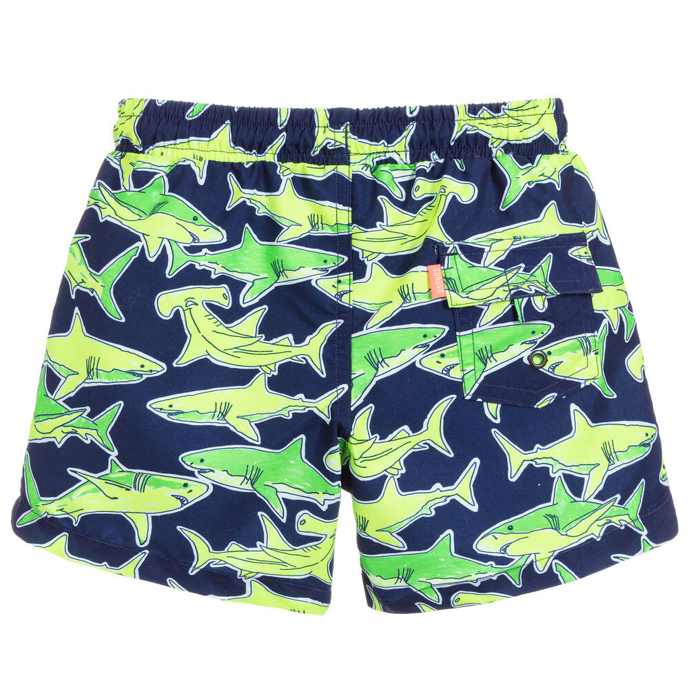 Sunuva-Blue Swim Shorts (UPF50+) | Childrensalon Outlet