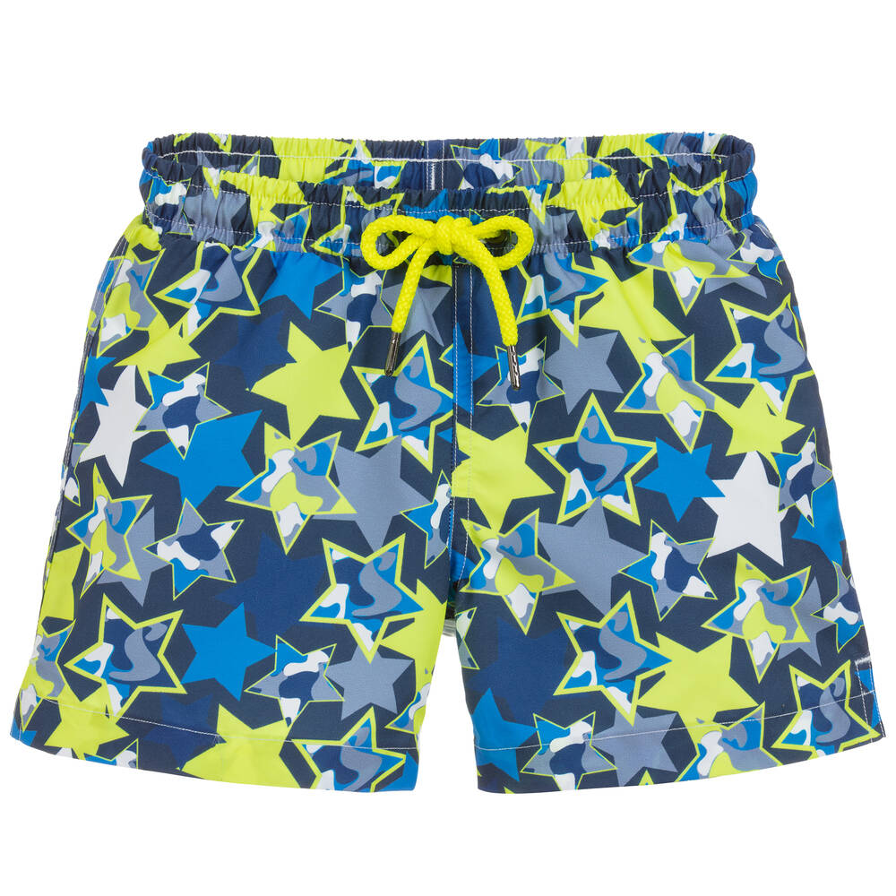 Sunuva - شورت سباحة لون أزرق وأصفر للأولاد (+UPF50) | Childrensalon