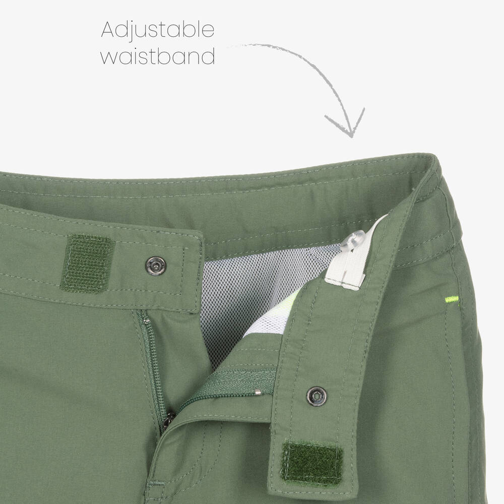 Sunuva-Boys Green Swim Shorts (UPF 50+) | Childrensalon Outlet