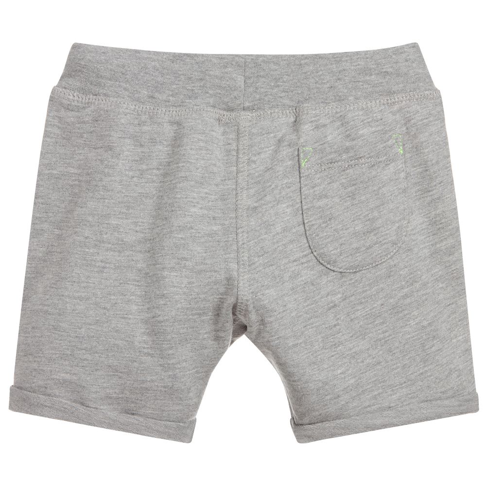 Sunuva-Boys Grey Cotton Shorts | Childrensalon Outlet