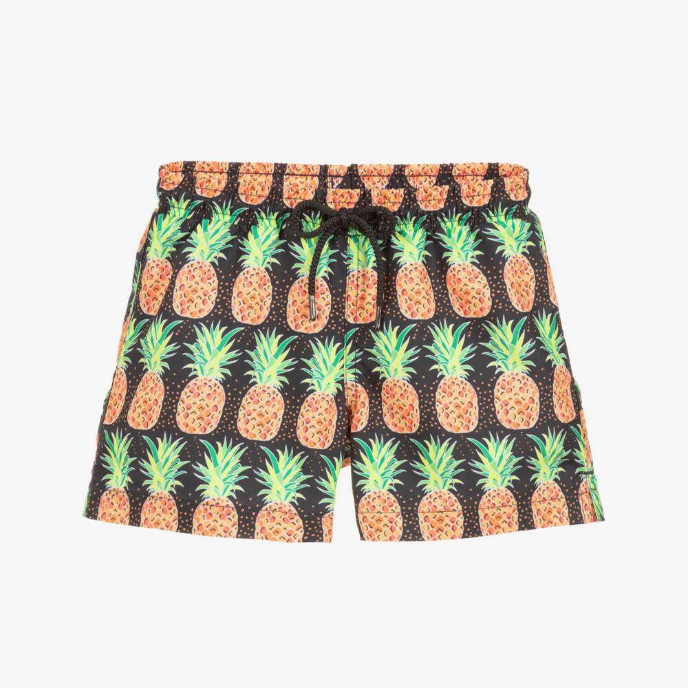 Sunuva-شورت سباحة لون رمادي بطبعة ملونة (+UPF50) | Childrensalon Outlet