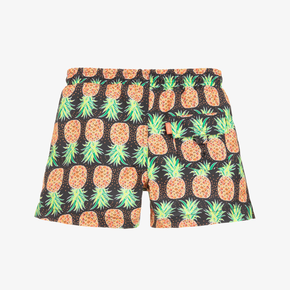 Sunuva-شورت سباحة لون رمادي بطبعة ملونة (+UPF50) | Childrensalon Outlet