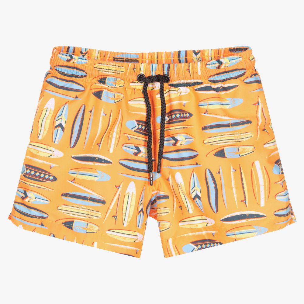 Sunuva - Boys Orange Surf Swim Shorts | Childrensalon