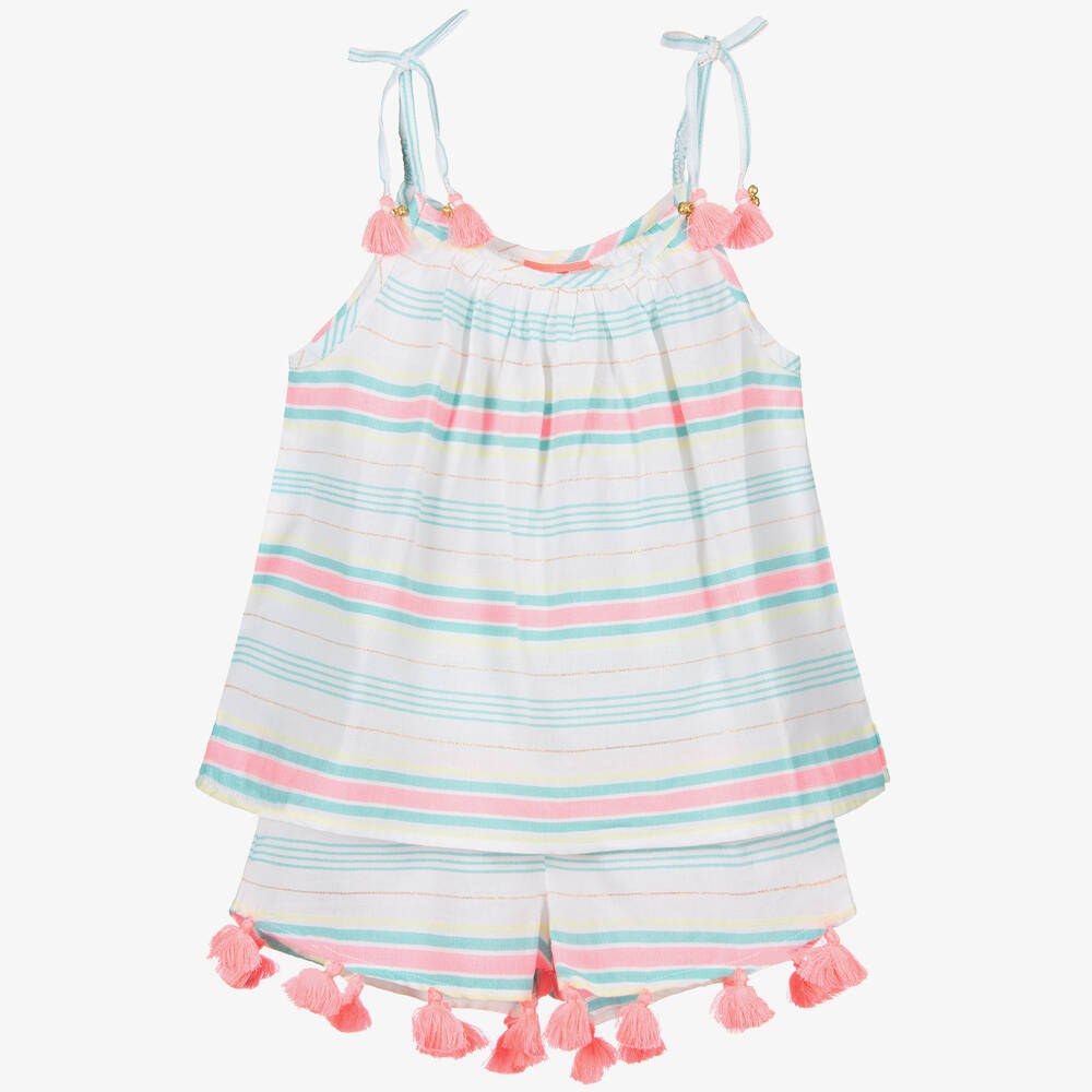 Sunuva - Girls Cotton Shorts Set | Childrensalon