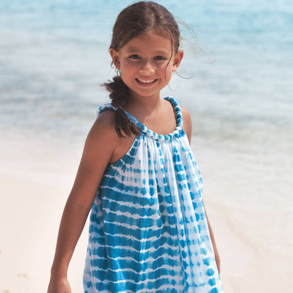 Sunuva-Girls Cotton Tie Dye Dress | Childrensalon Outlet