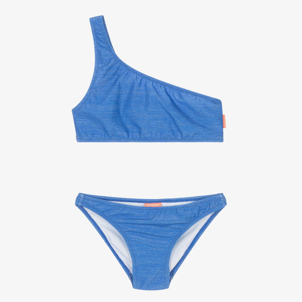 Sunuva-Girls Glittery Blue Bikini | Childrensalon Outlet