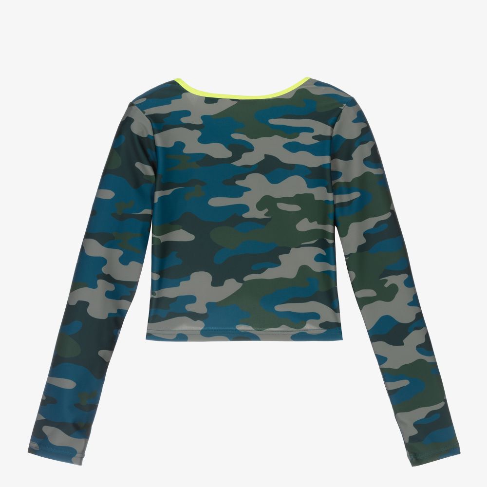 Sunuva-توب لون أخضر للبنات | Childrensalon Outlet