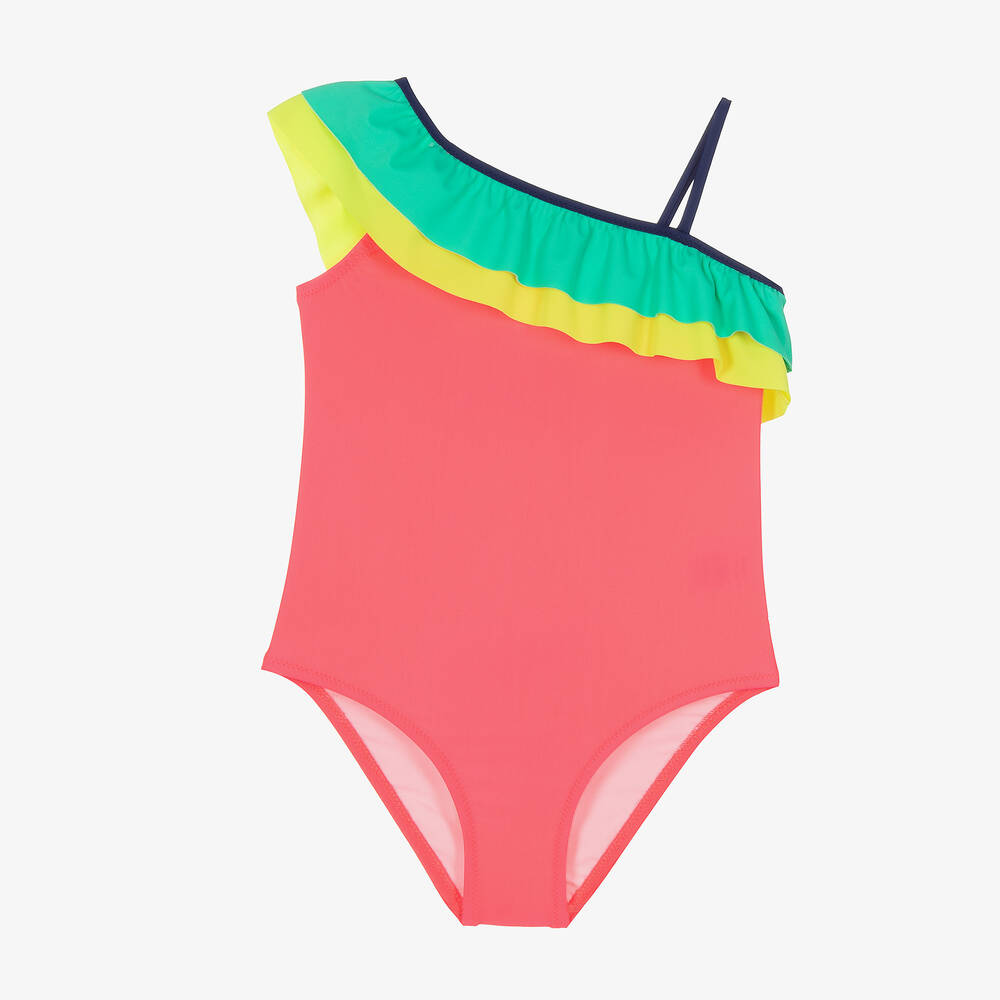 Girls neon swimsuit shop