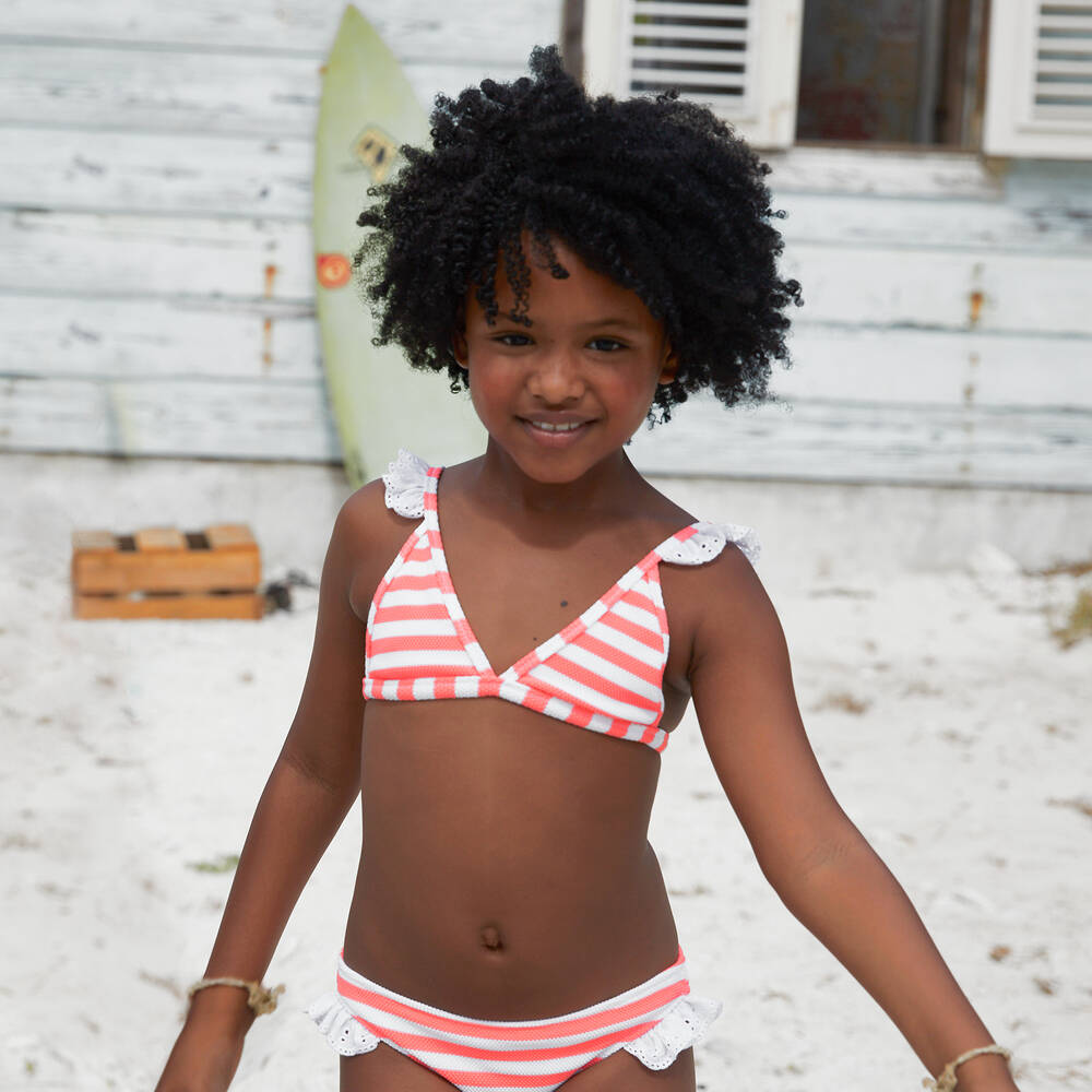Girls pink bikini sale