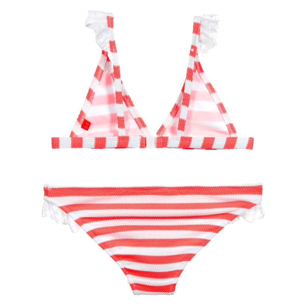 Sunuva-مايّو بيكيني لون زهري مقلم +UPF 50 | Childrensalon Outlet