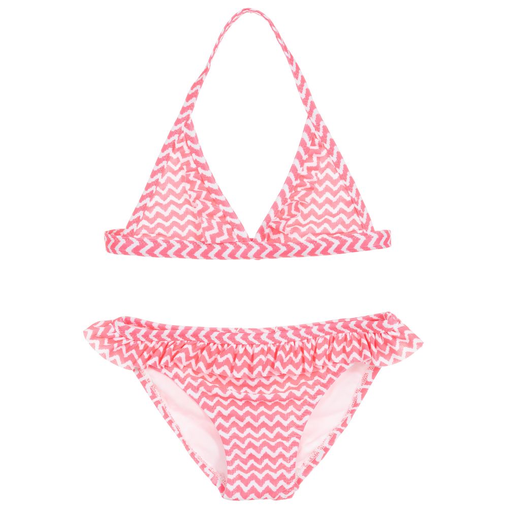 Sunuva - Girls Pink Bikini (UPF50+) | Childrensalon