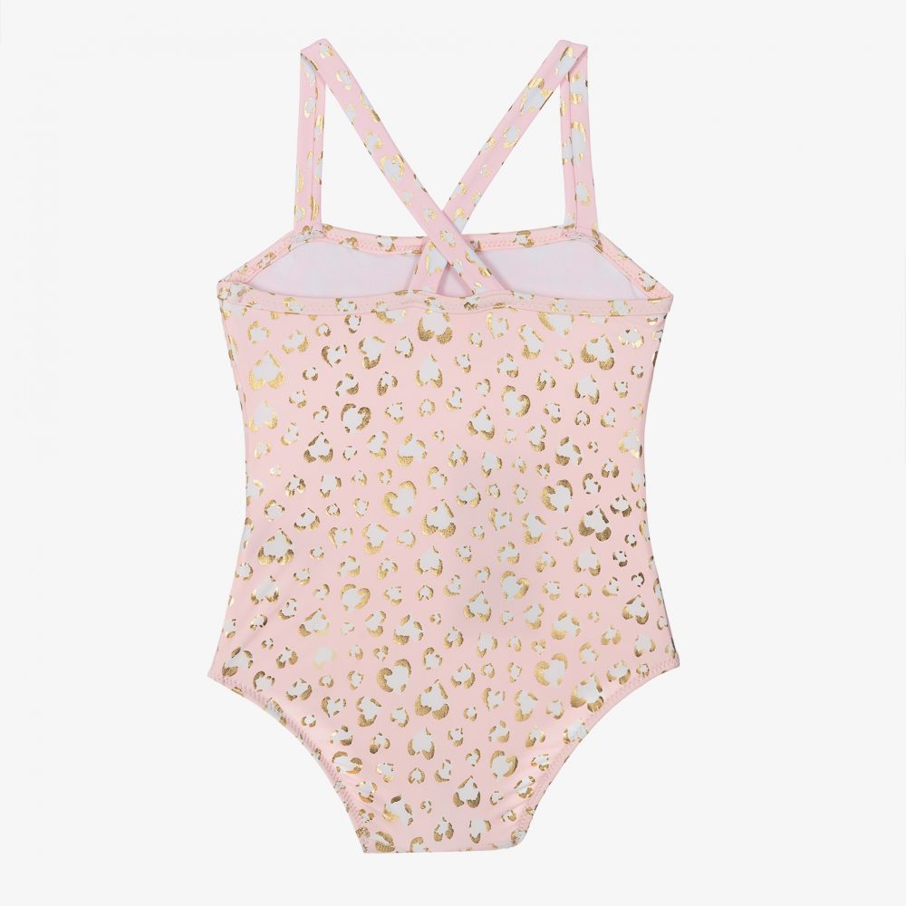 Baby girl clearance leopard swimsuit