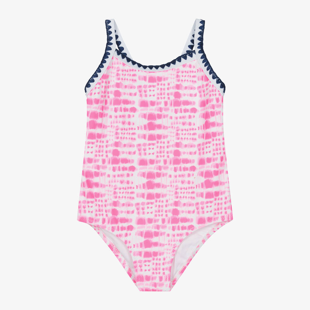 Sunuva-Girls Pink Tie-Dye Swimsuit | Childrensalon Outlet