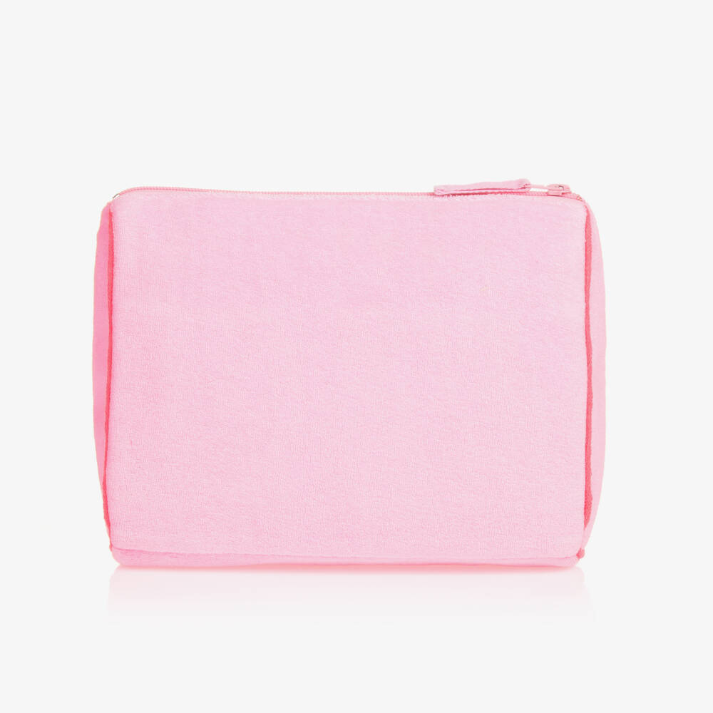 Sunuva-Girls Pink Towelling Pouch (26cm) | Childrensalon Outlet