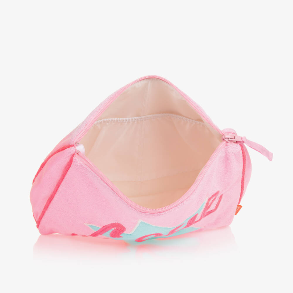 Sunuva-Girls Pink Towelling Pouch (26cm) | Childrensalon Outlet