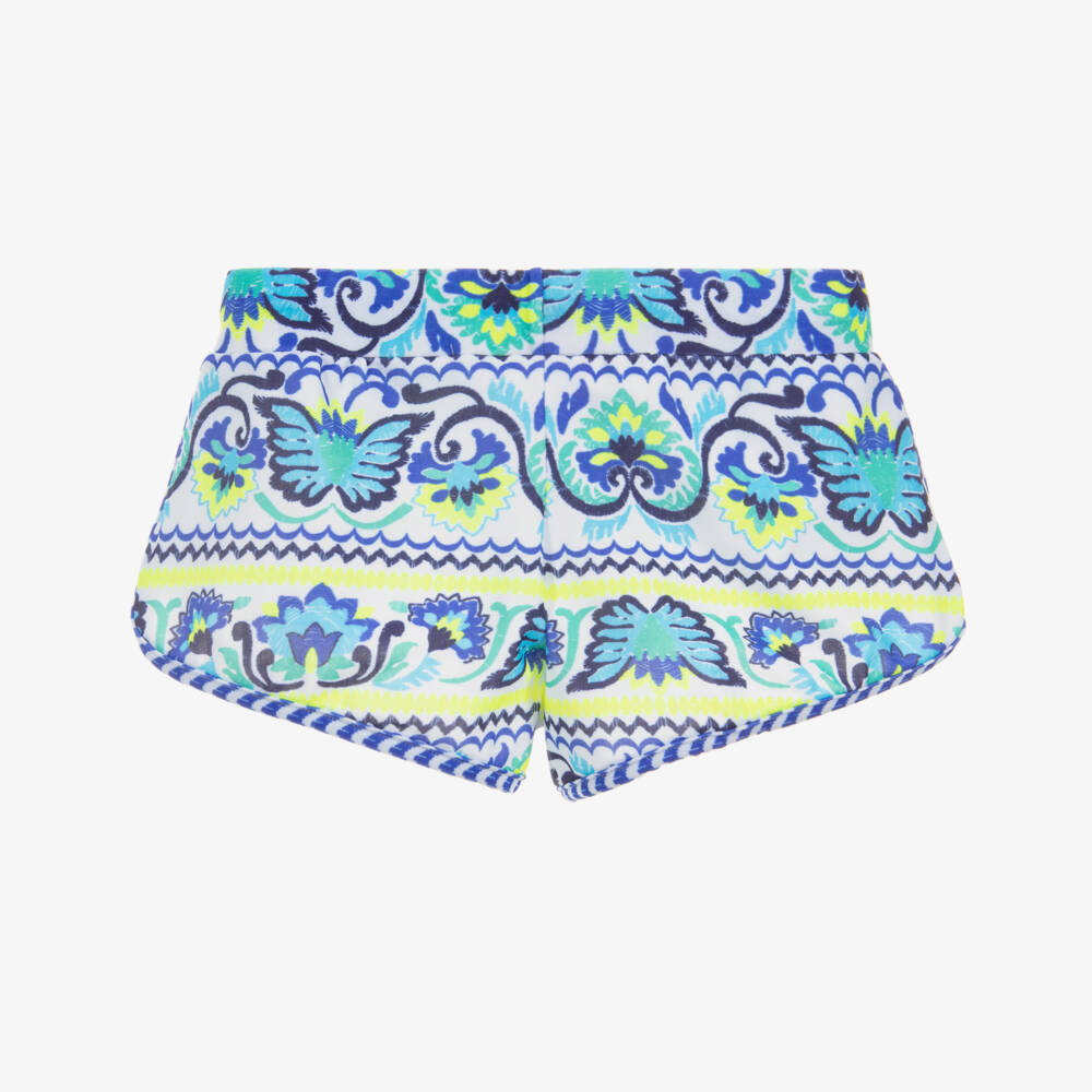 Sunuva-شورت سباحة لون أزرق للبنات +UPF 50 | Childrensalon Outlet