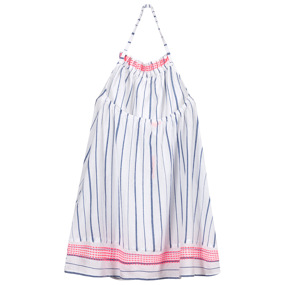 Sunuva-Girls White Cotton Beach Dress | Childrensalon Outlet