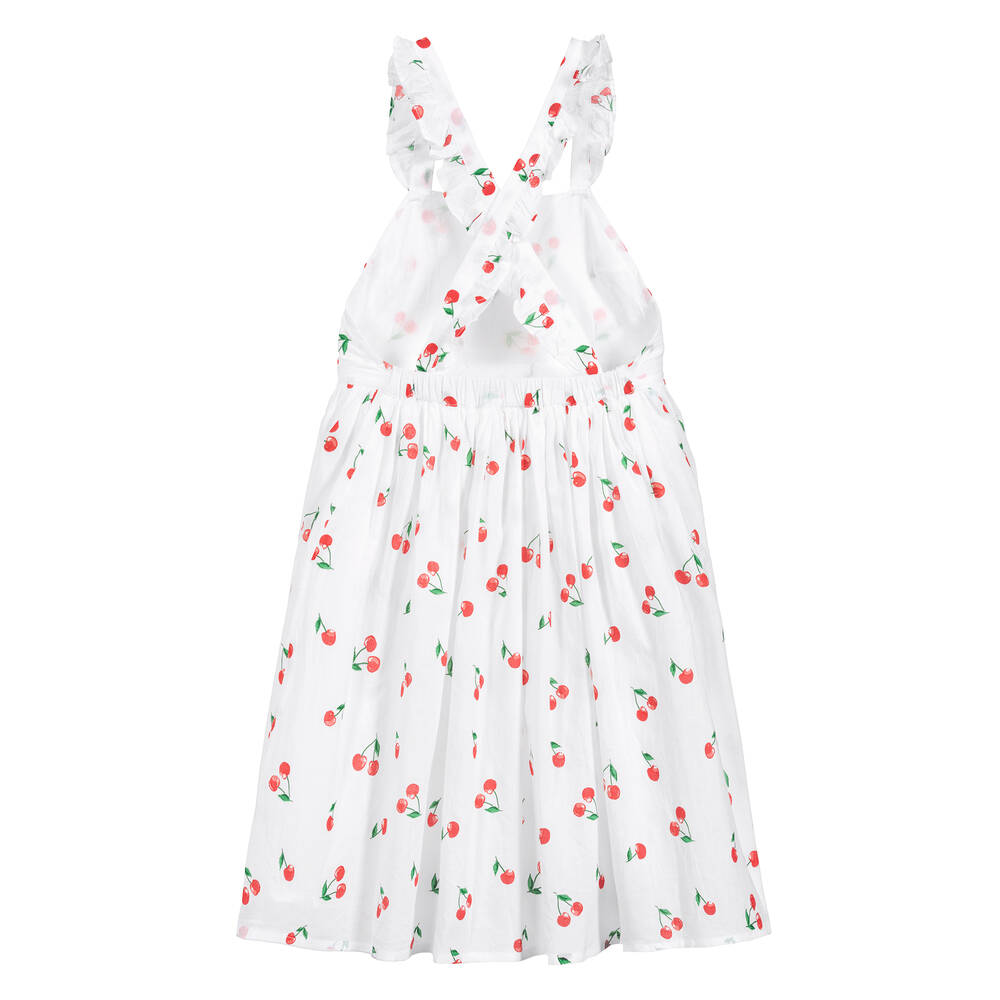 Sunuva-Girls White Cotton Dress | Childrensalon Outlet
