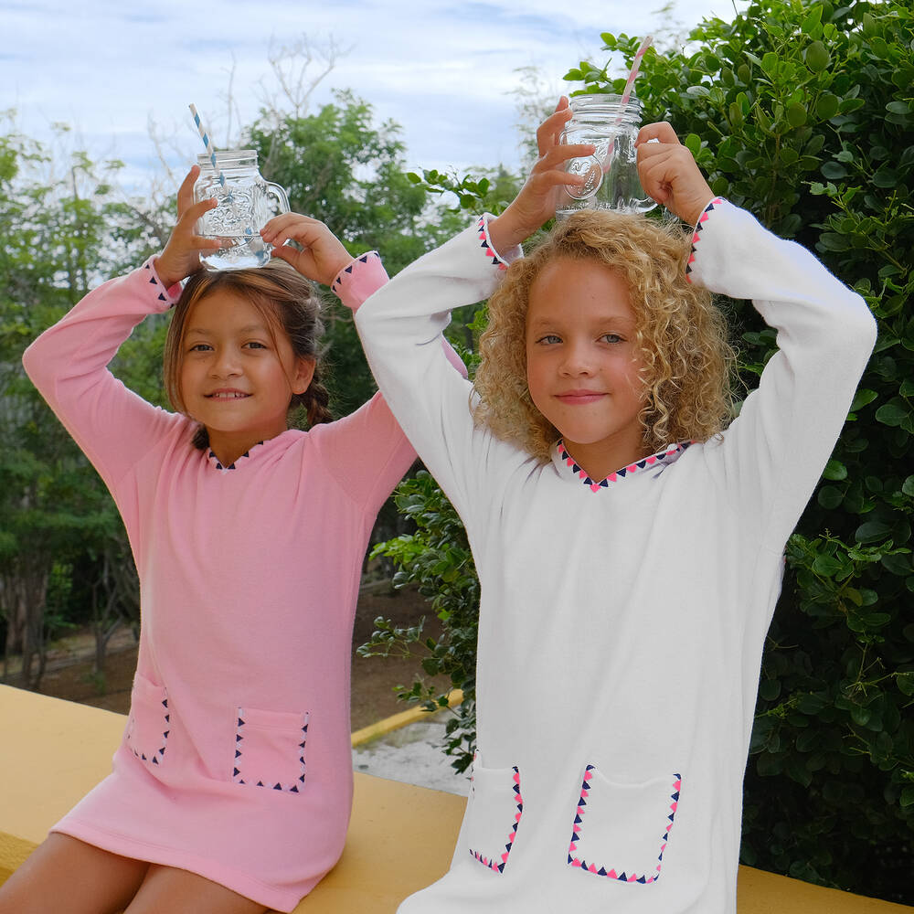 Girls towelling dress best sale