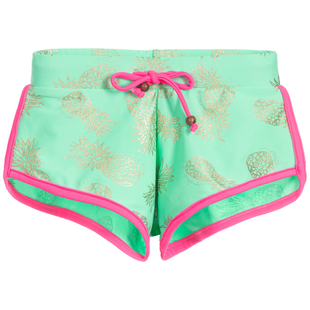 Sunuva - Green Swim Shorts (UPF50+) | Childrensalon