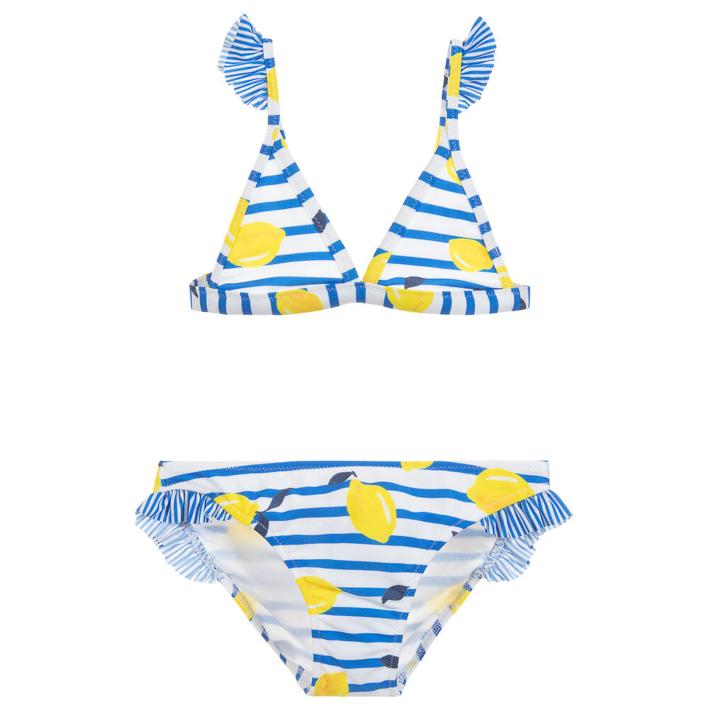 Sunuva - Lemon Print Bikini (UPF50+) | Childrensalon